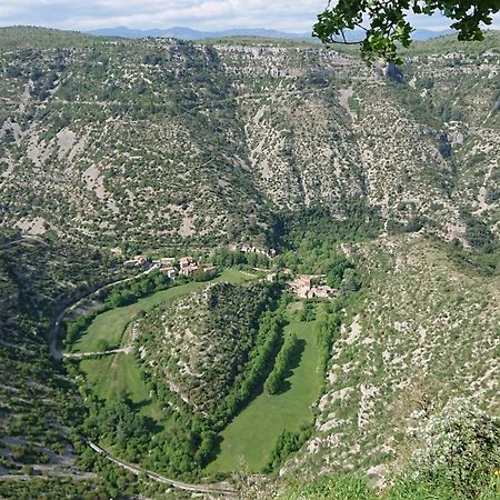 Gite En Cevennes Du Sud, Bergerie Restauree Au Rez De Jardin D'Une Bastide Avec Piscine, Vue Exceptionnelle, Authenticite Et Confort Saint-Laurent-le-Minier 外观 照片
