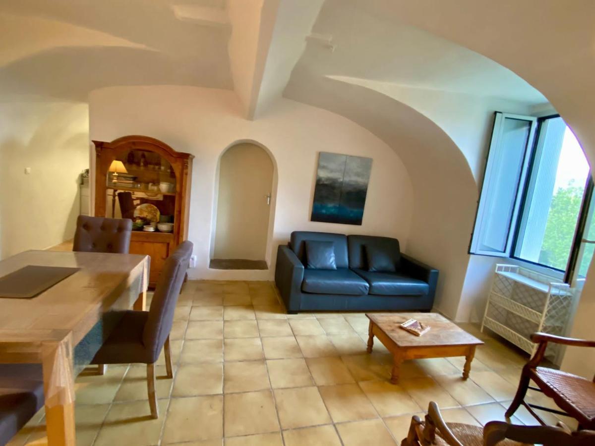 Gite En Cevennes Du Sud, Bergerie Restauree Au Rez De Jardin D'Une Bastide Avec Piscine, Vue Exceptionnelle, Authenticite Et Confort Saint-Laurent-le-Minier 外观 照片