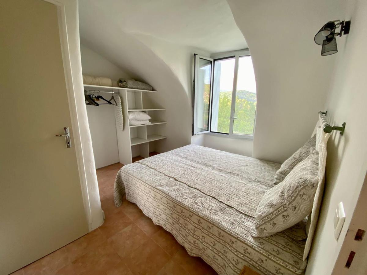 Gite En Cevennes Du Sud, Bergerie Restauree Au Rez De Jardin D'Une Bastide Avec Piscine, Vue Exceptionnelle, Authenticite Et Confort Saint-Laurent-le-Minier 外观 照片