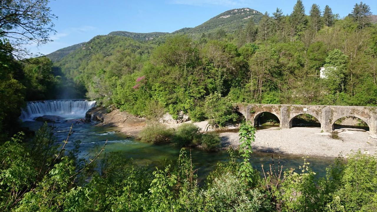 Gite En Cevennes Du Sud, Bergerie Restauree Au Rez De Jardin D'Une Bastide Avec Piscine, Vue Exceptionnelle, Authenticite Et Confort Saint-Laurent-le-Minier 外观 照片