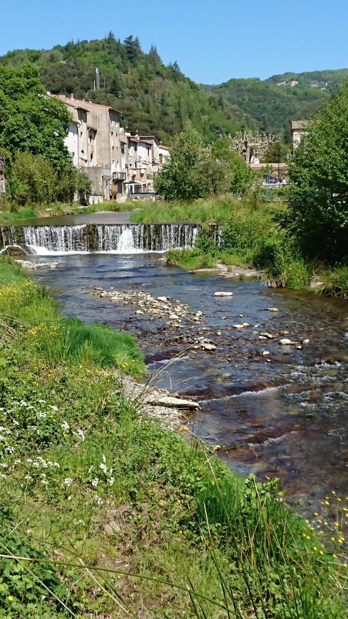 Gite En Cevennes Du Sud, Bergerie Restauree Au Rez De Jardin D'Une Bastide Avec Piscine, Vue Exceptionnelle, Authenticite Et Confort Saint-Laurent-le-Minier 外观 照片